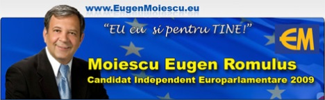 Eugen Moiescu - candidat independent la parlamentul europei